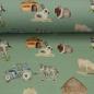 Preview: Baumwolljersey Farm by Christiane Zielinski von Swafing